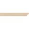Ekena Millwork 6in. W x 4in. H x 36in. L Greensboro Woodgrain TimberThane Rafter Tail, Primed Tan RFTUR06X04X36GRNRCPR - alternate 2